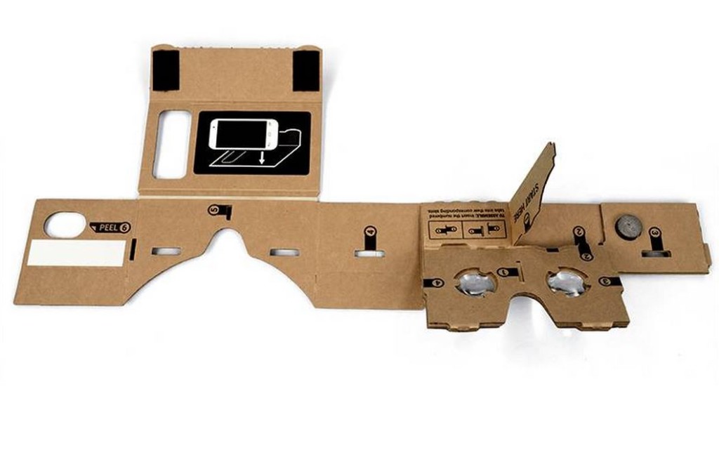 google cardboard, vr adapter