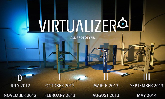 virtualizer, treadmill, vr, cyberith