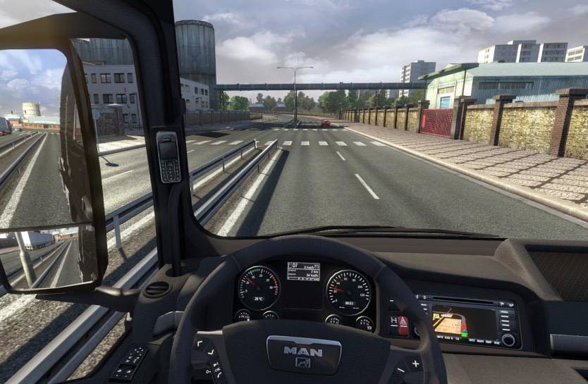 Euro Truck Simulator 2 Cockpit