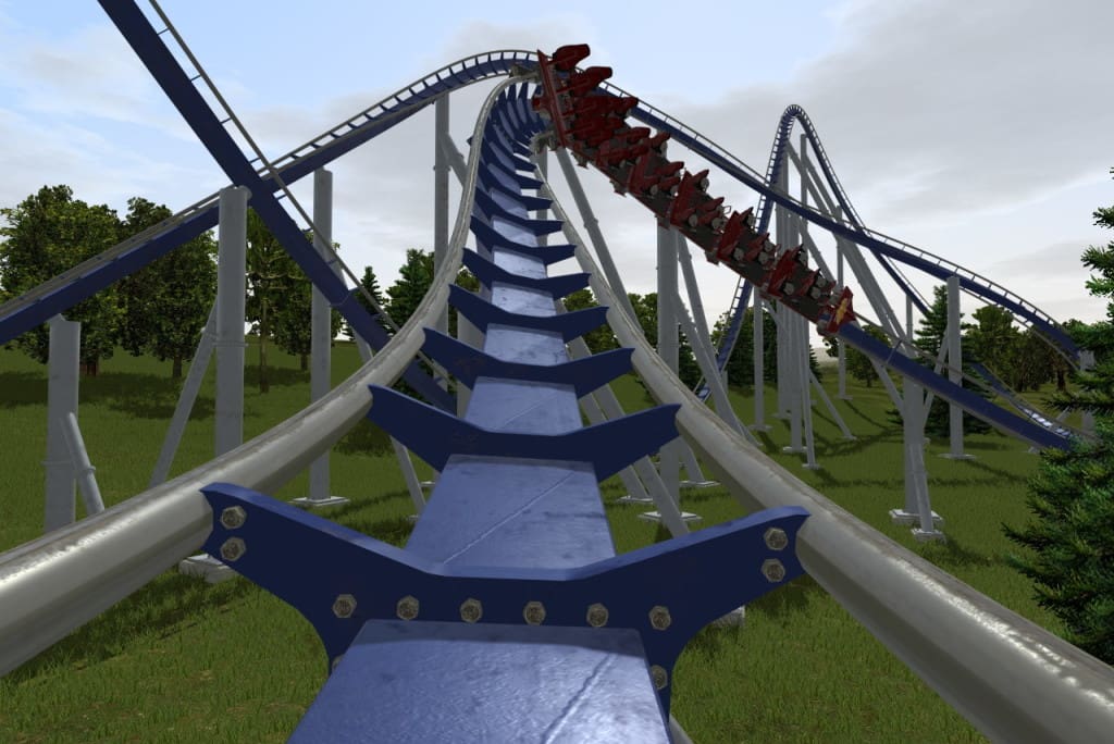 oculus rift, nolimits 2, virtual reality, roller coaster, achterbahn, editor, simulator