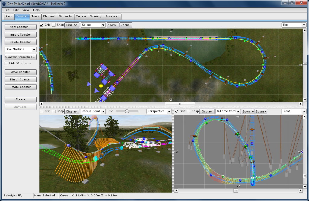 oculus rift, nolimits 2, virtual reality, roller coaster, achterbahn, editor, simulator