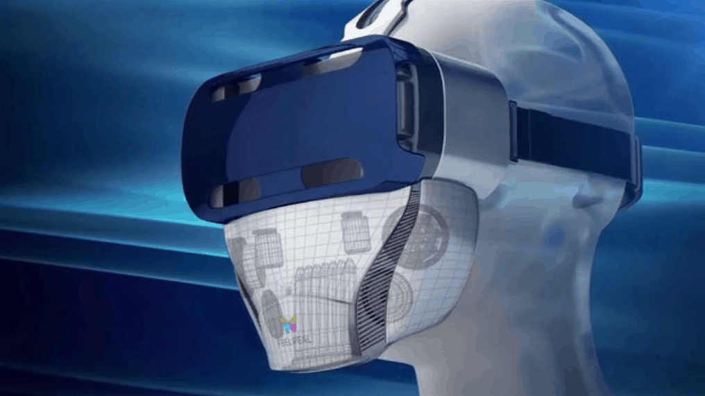 Geruch in Verbindung mit Virtual Reality Headset