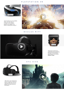 Amazons Virtual Reality Bereich
