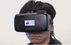 SMI Eyetrackingsystem in der Oculus Rift