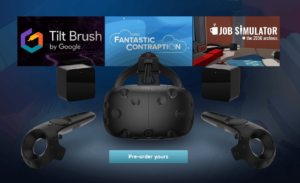 HTC Vive kostet mit Versand 960 Euro