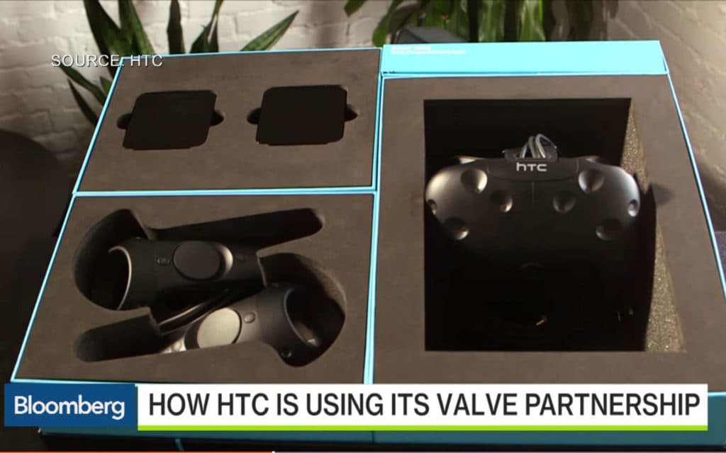 Finale Verpackung der HTC Vive