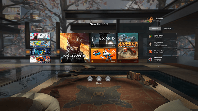 Oculus Home Screenshot