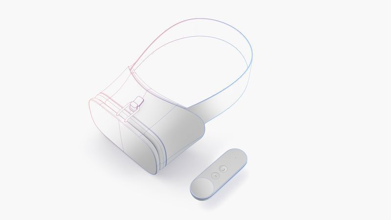 Google Daydream Headset und Controller