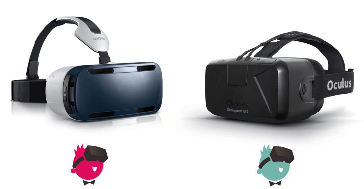 Oculus Rift DK2 und Smasung Gear VR Vergleich, Specs