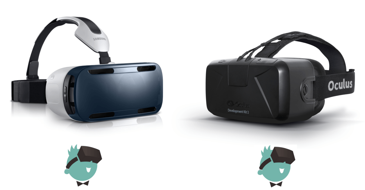 Oculus Rift DK2 und Smasung Gear VR Vergleich, Specs