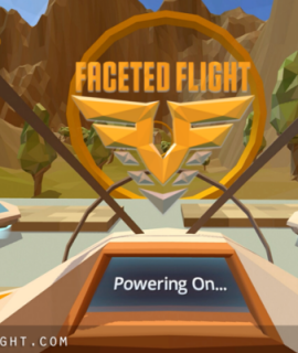Spielaufnahme von Faceted Flight