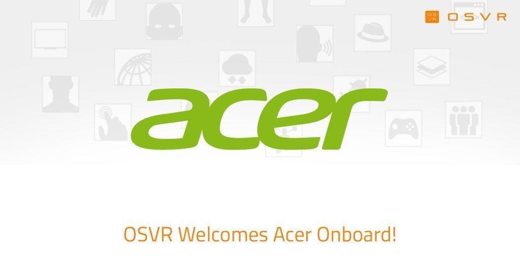Acer unterstützt OSVR