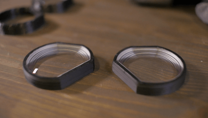 Korrekturlinsen für die HTC Vive und Oculus Rift