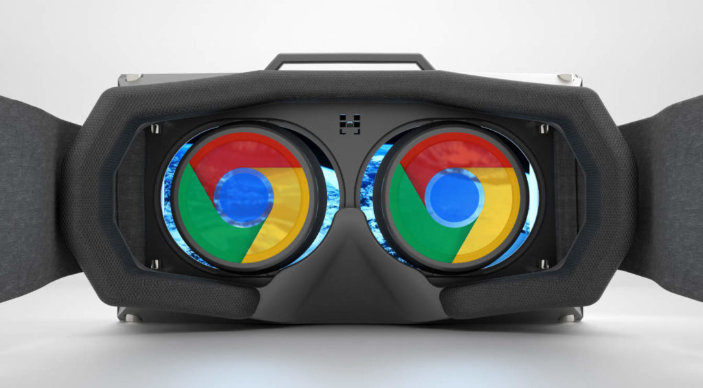 Google Chrome un Virtual Reality