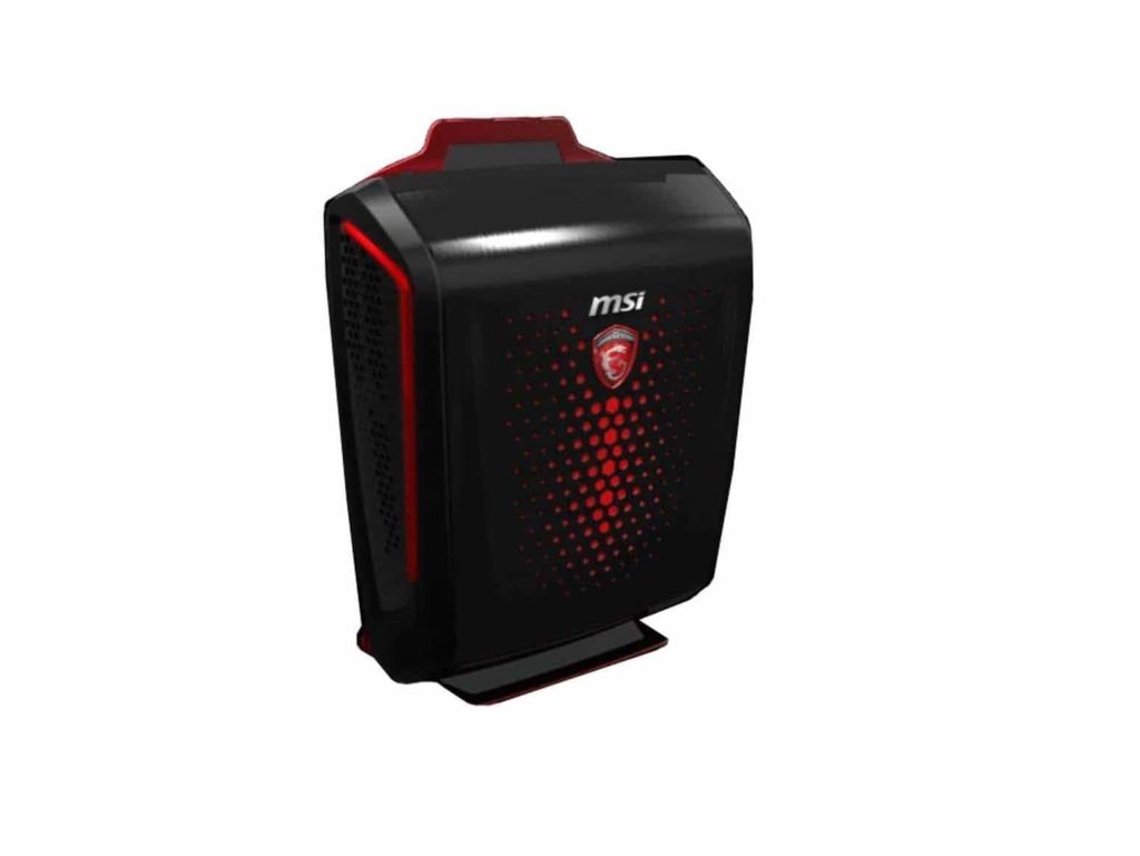 Virtual Reality Rucksack von MSI