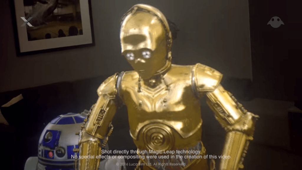 Magic Leap zeigt neues Video mit Star Wars Mixed Reality
