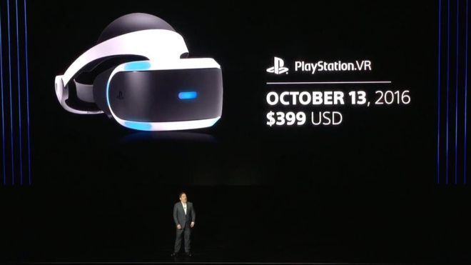 PlayStation VR Brille Release 13. Oktober 2016