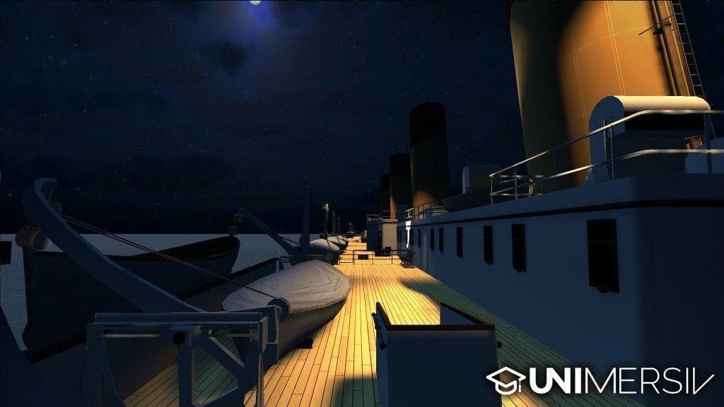 Titanic mit Unimersiv