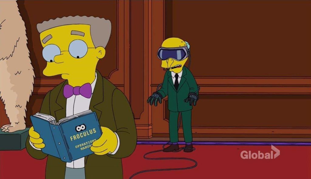 Simpsons Virtual Reality