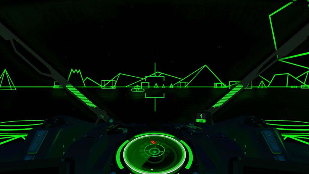 Battlezone PSVR Classic Mode