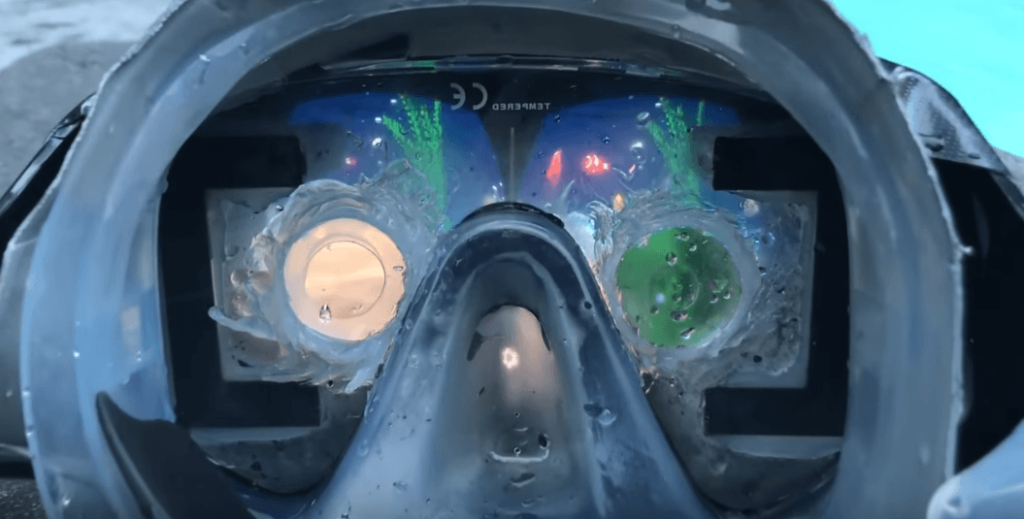 Virtual Reality Unterwasser