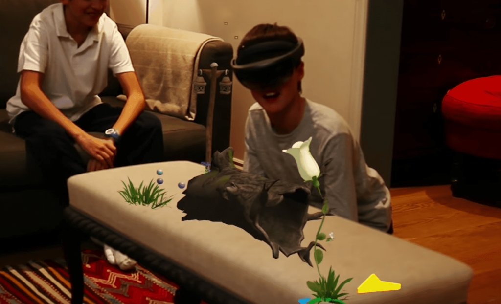 HoloLens Spiel zu Die Schlümpfe
