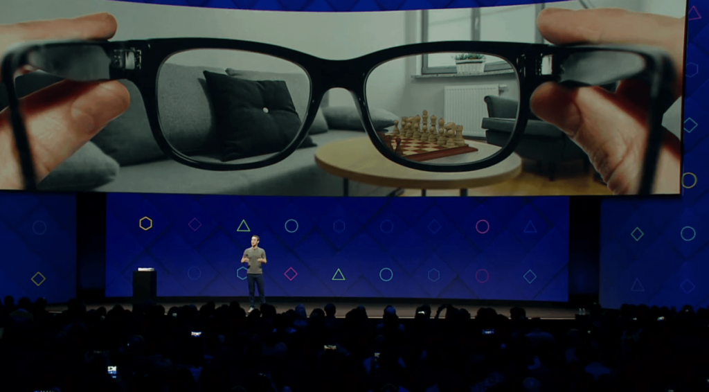 Mark Zuckerberg AR Brille