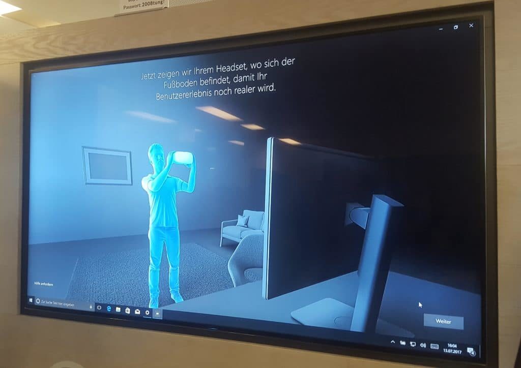Windows Mixed Reality mit SteamVR