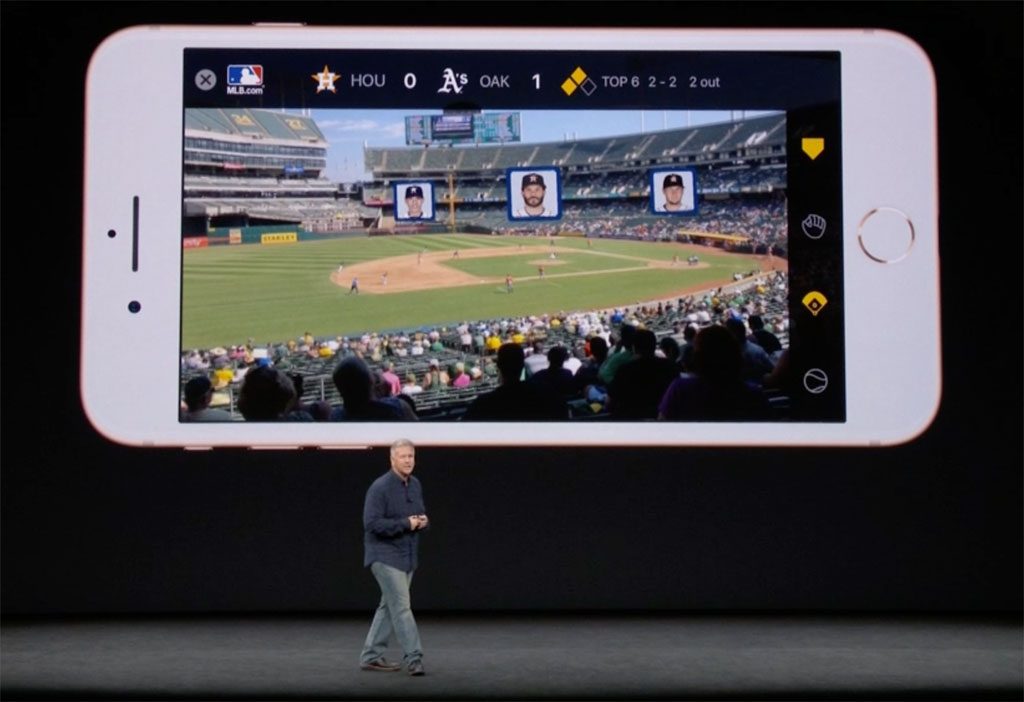 Apple iPhone AR Major League Baseball