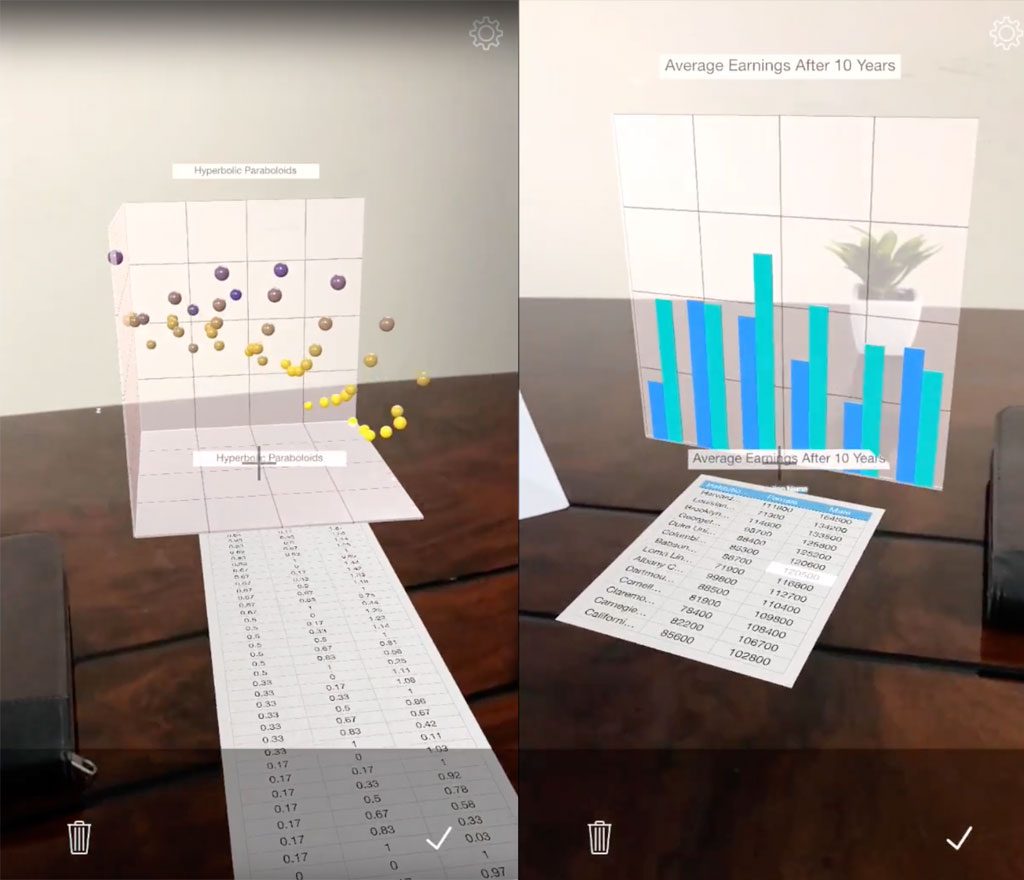 Graphmented iOS ARKit Augmented Reality