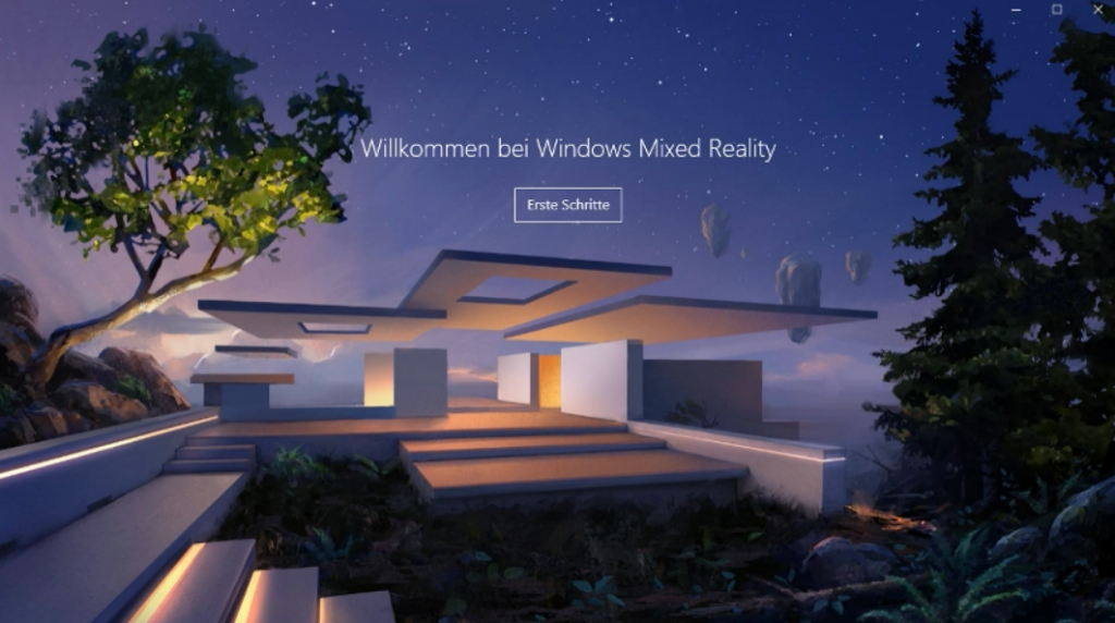 Willkommen Windows Mixed Reality