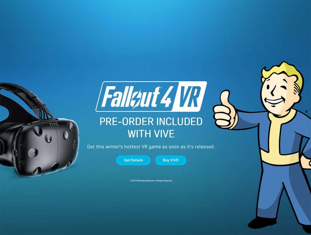 HTC Vive Fallout 4