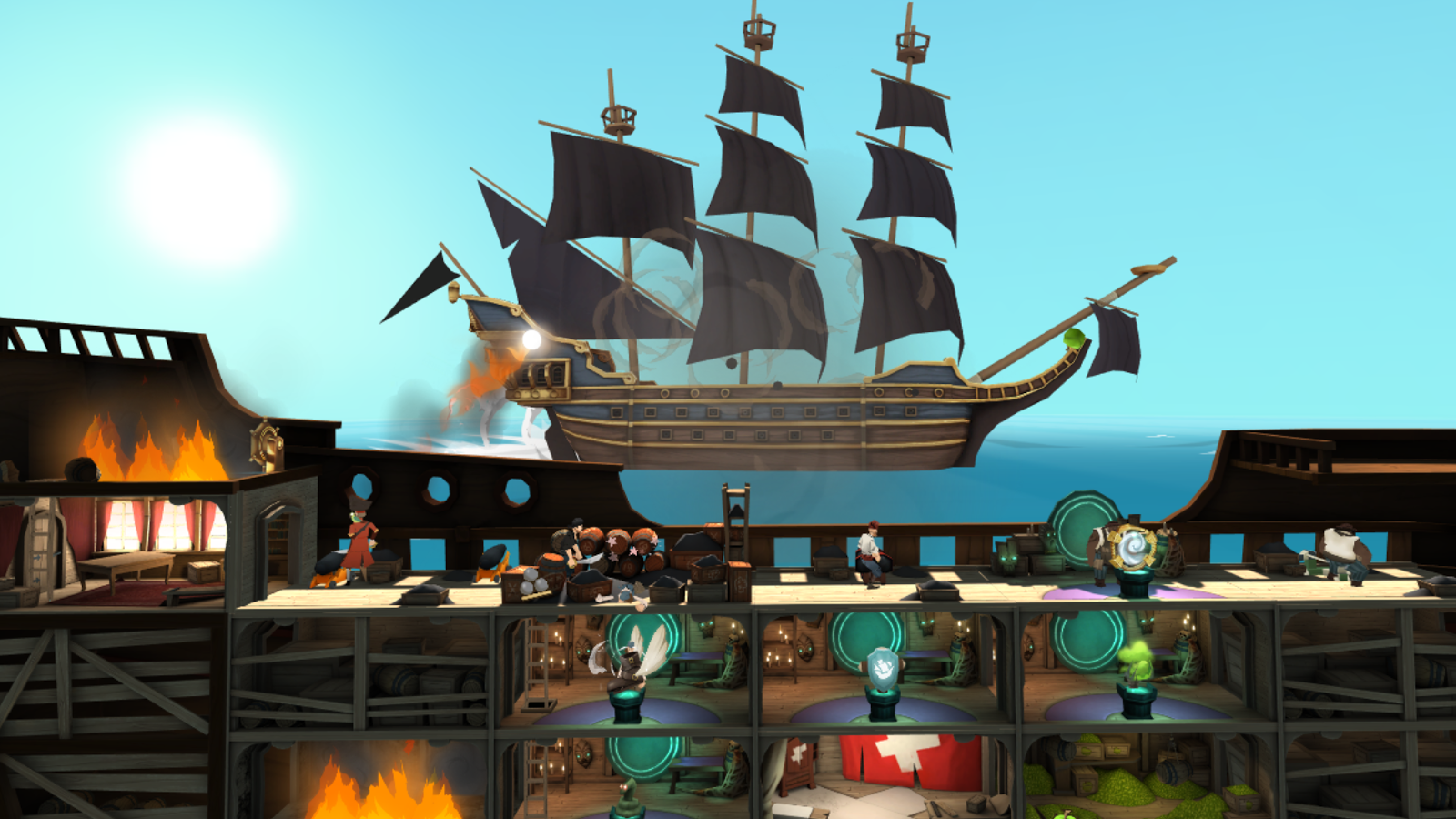 Narrows-Google-Daydream-Strategie-VR-Mobile-Pirates-Roguelike