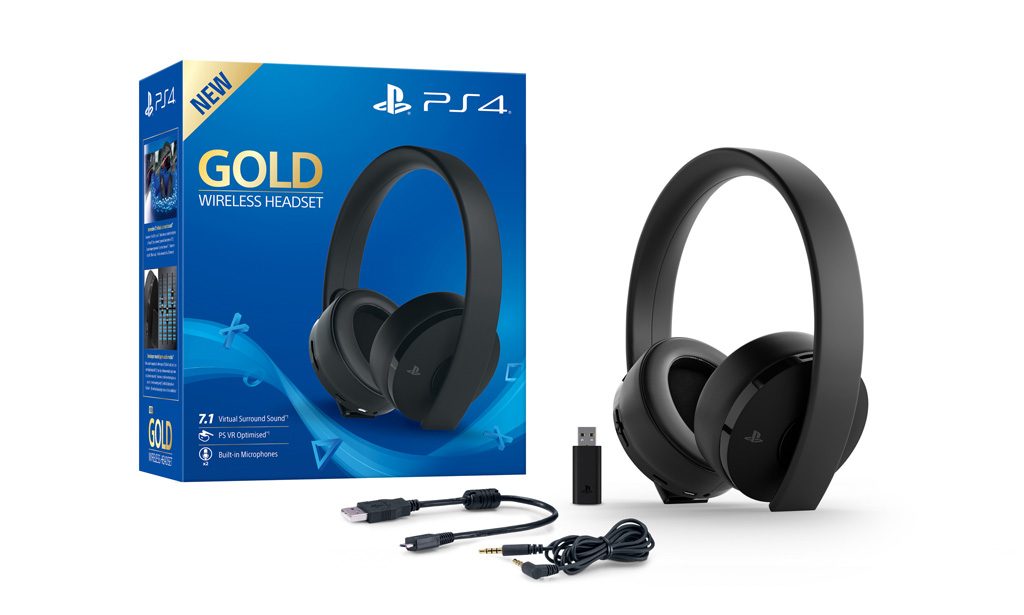 Sony Wireless Headset Gold Edition