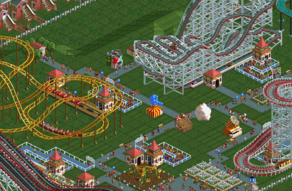 Rollercoaster Tycoon Atari