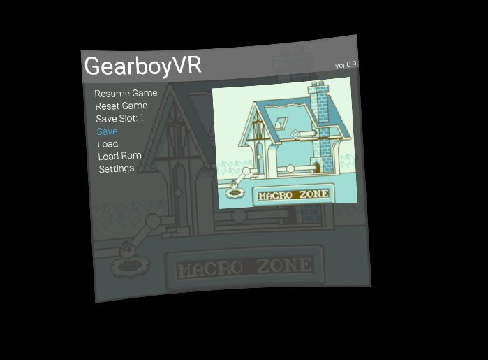 GameBoy-Emulator-Oculus-Go