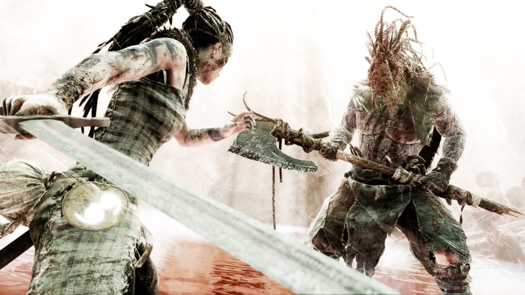 Hellblade fight