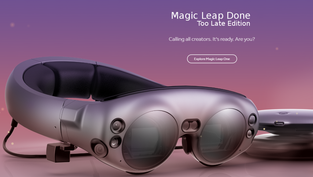 Magic Leap Done