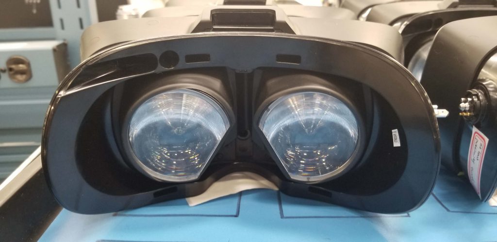 Valve Prototyp mit Tracking-Kameras