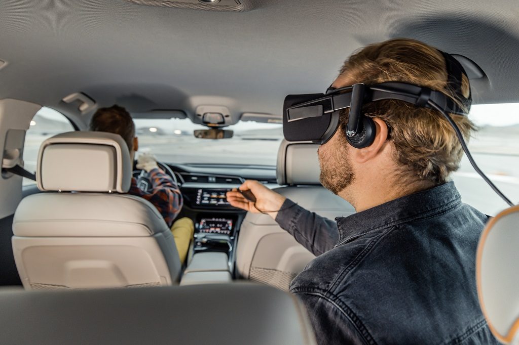 Audi turns the car into a virtual reality experience platform at