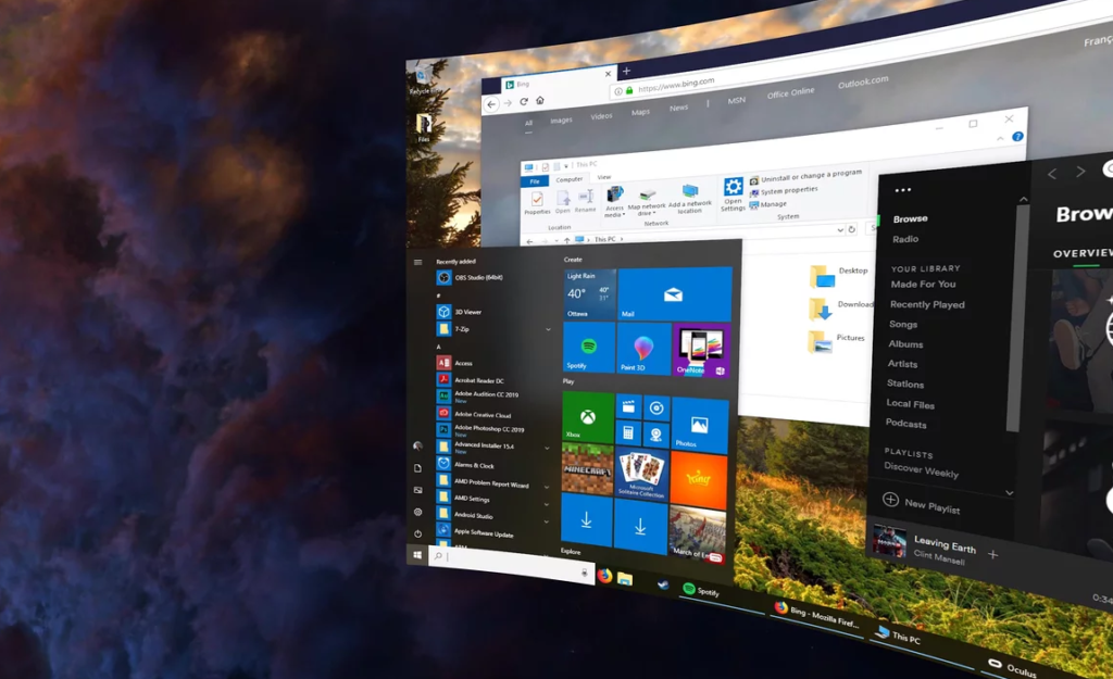 Virtual Desktop für Oculus Quest