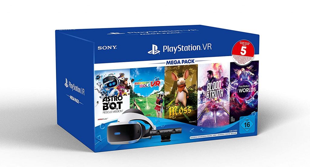 PSVR Mega Pack mit PS5 Adapter jetzt bestellen