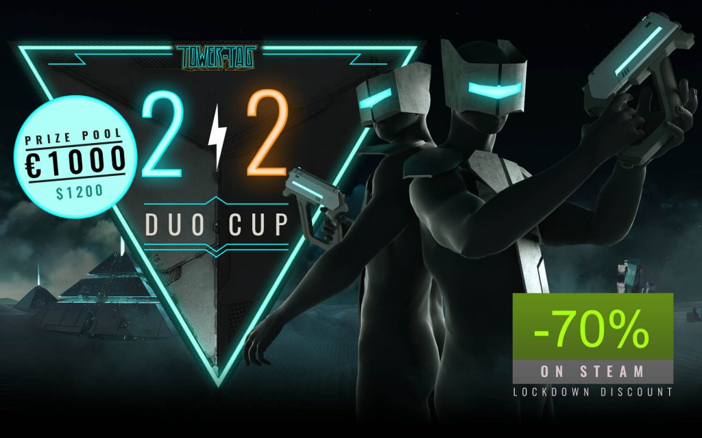 Tower Tag Duo Cup