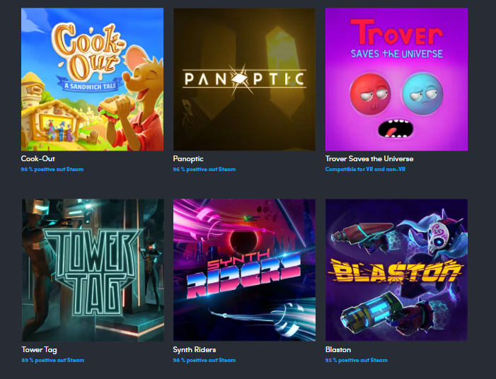 Humble VR Discovery Bundle gestartet - VR∙Nerds