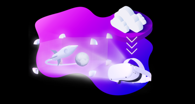PlutoSphere VR Cloud Gaming Quest Meta